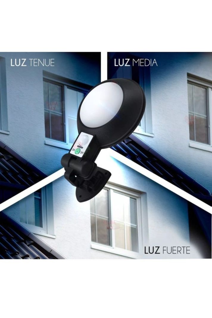 Foco Solar Led 100w Para Exterior-5