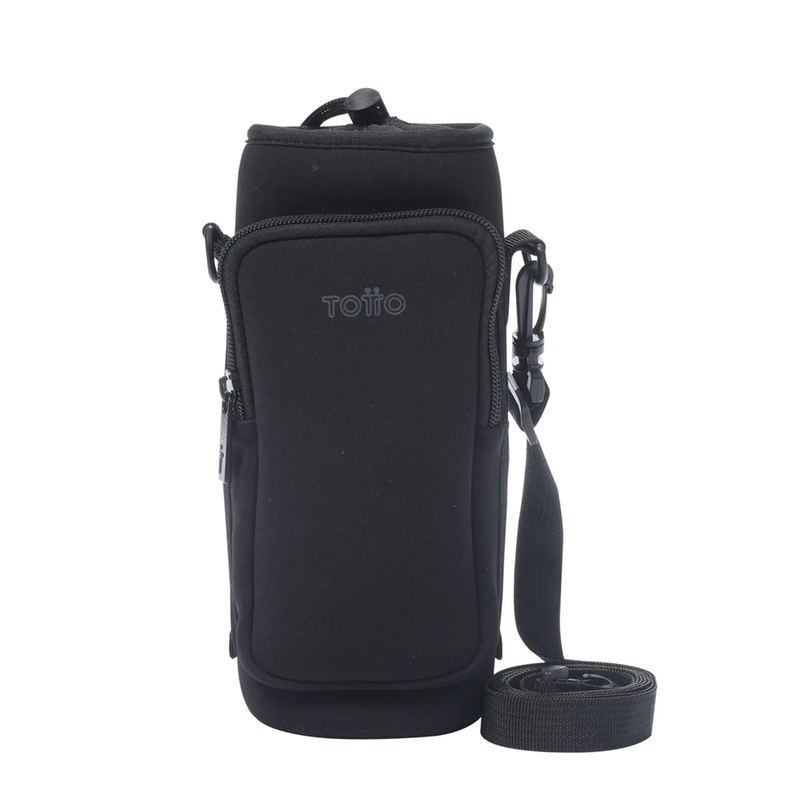 Portalatas Y Portabotellas Totto Carry Termico Y Compacto Negro