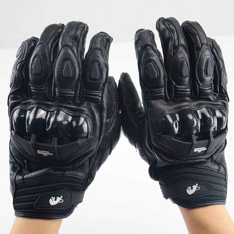 Guantes para moto Furygan Asf 6 de Cuero garantizado-6