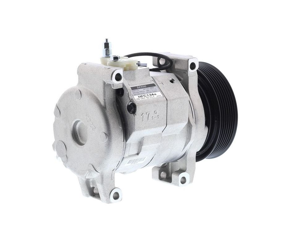 COMPRESOR DE AC 10S17 7PK 12V 119MM MONTAJE DIRECTO HONDA ACCORD (OE) DENSO-3