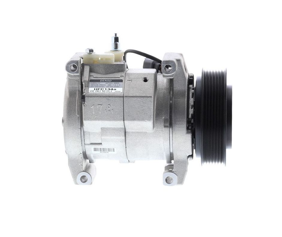 COMPRESOR DE AC 10S17 7PK 12V 119MM MONTAJE DIRECTO HONDA ACCORD (OE) DENSO-4