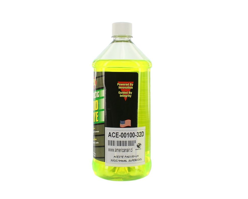 Aceite PAG 100 + Detector de Fugas UV 32OZ/946ML SUPERCOOL-3
