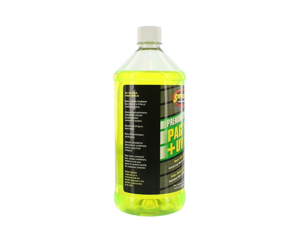 Aceite PAG 100 + Detector de Fugas UV 32OZ/946ML SUPERCOOL-4