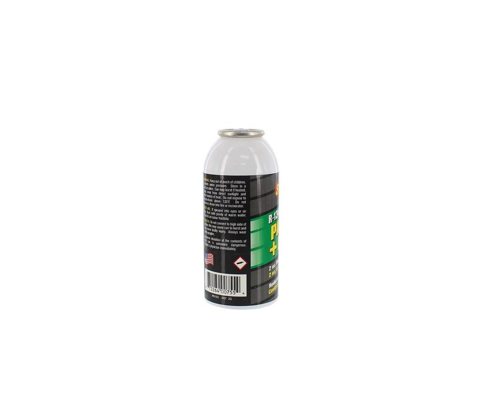 Carga Aceite PAG100 con tinteUV detector de fuga y R134a 4oz-6