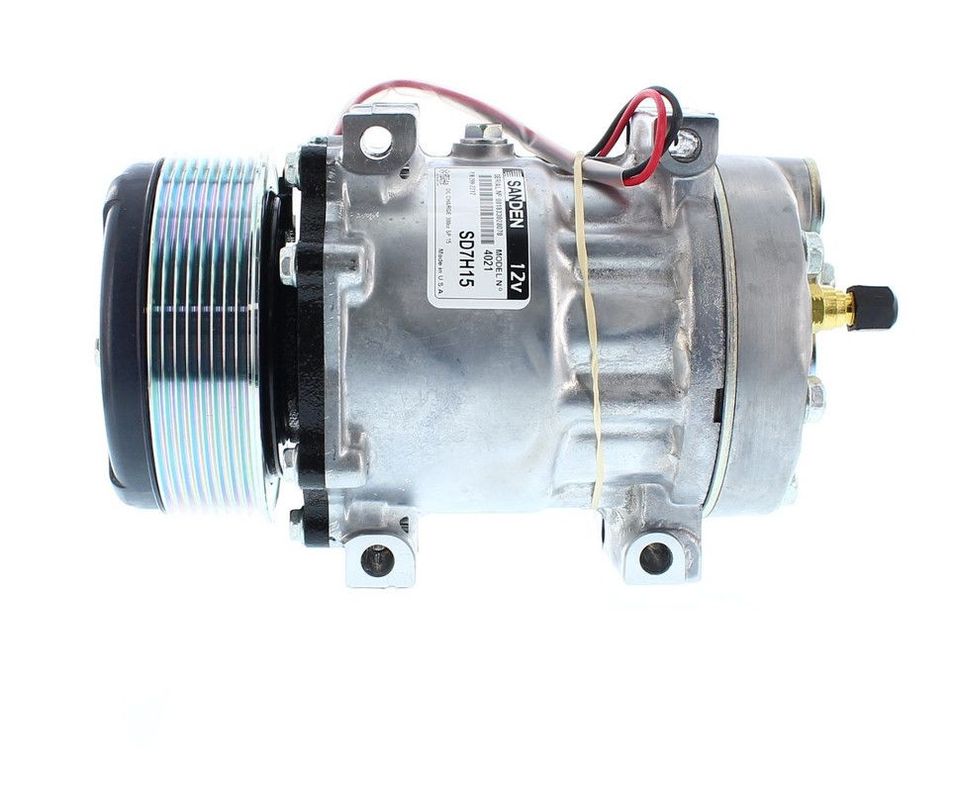 COMPRESOR DE AC 7H15 8PK 12V 119MM LARGO CON TAPA GK 4021 SANDEN-0