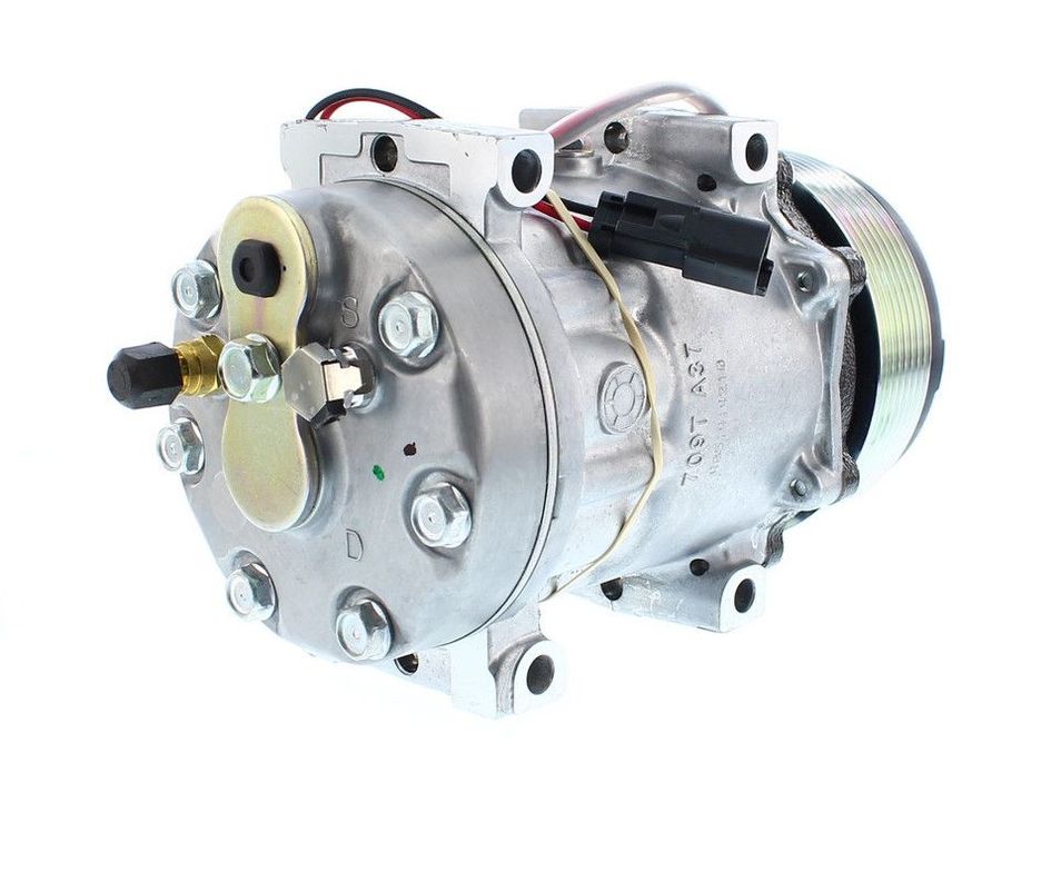 COMPRESOR DE AC 7H15 8PK 12V 119MM LARGO CON TAPA GK 4021 SANDEN-3