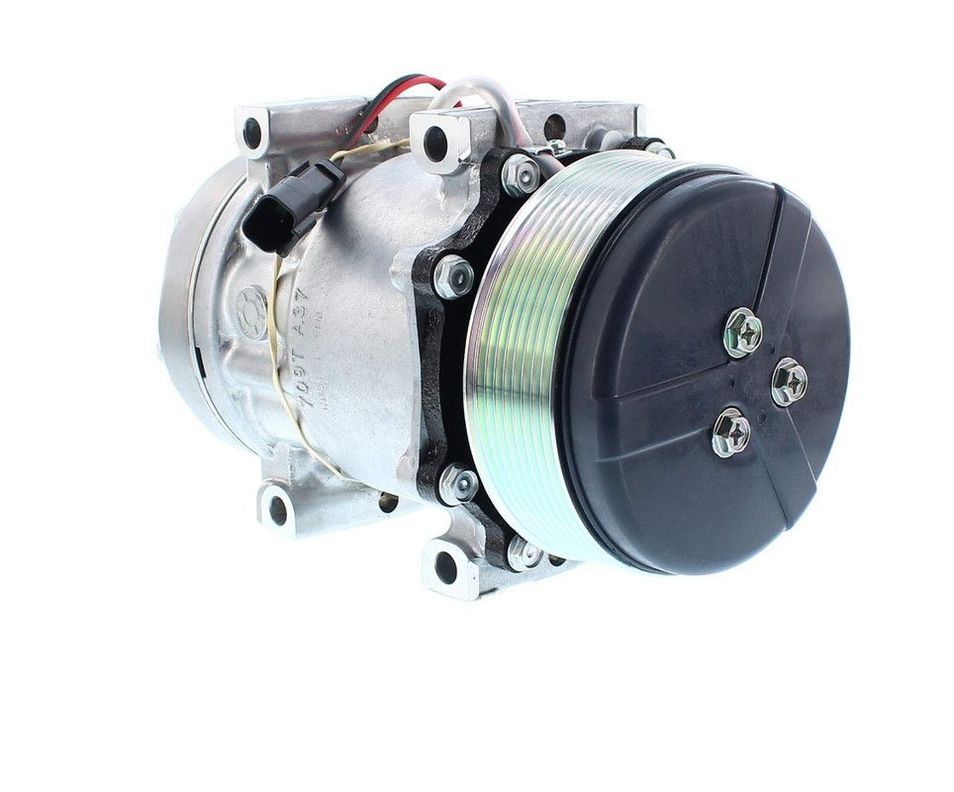 COMPRESOR DE AC 7H15 8PK 12V 119MM LARGO CON TAPA GK 4021 SANDEN-5