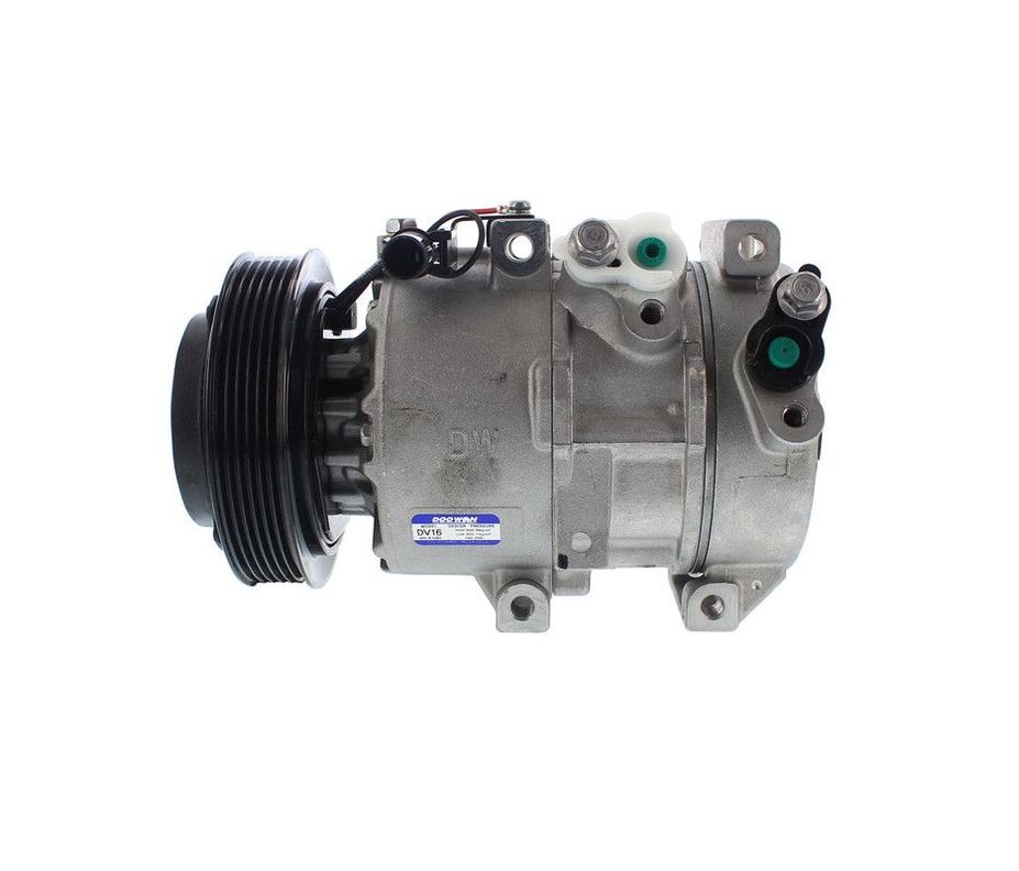 COMPRESOR DE AC DVE16 6PK 12V 125MM MONTAJE DIRECTO HYUNDAI(OE)-0