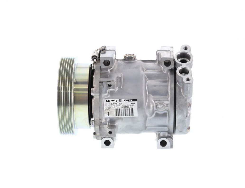 COMPRESOR DE AC SD7V16 6PK 12V 125MM  RENAULT CLIO 6201 SANDEN-0