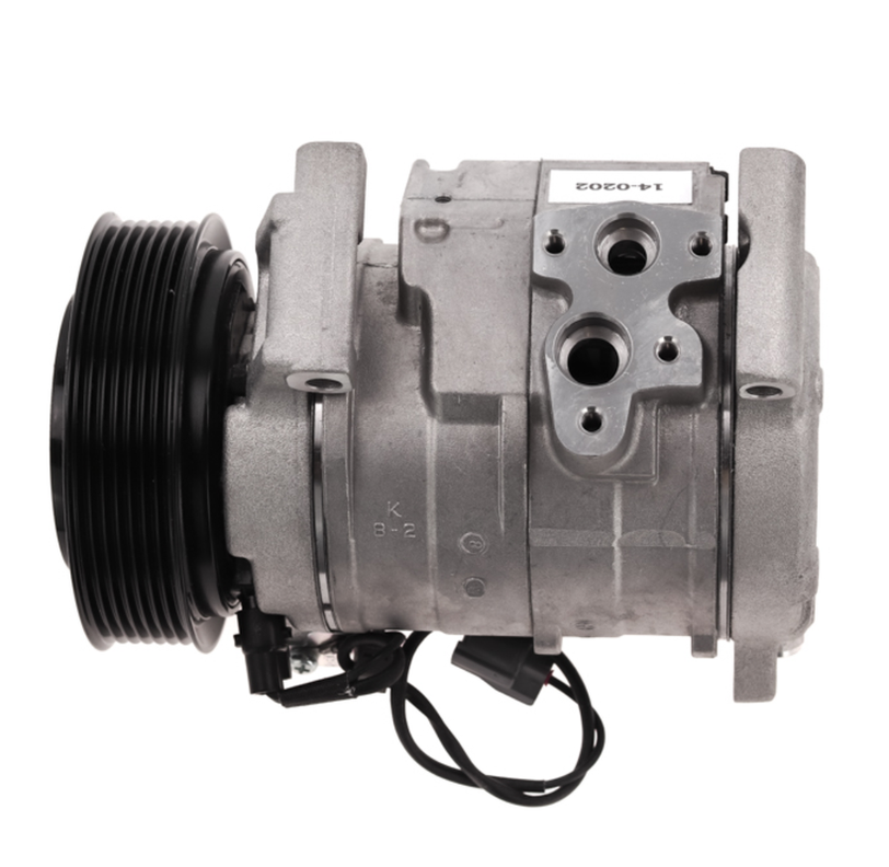 COMPRESOR DE AC 10S17 7PK 12V 119MM MONTAJE DIRECTO HONDA ACCORD (AFTERMARKET)-4