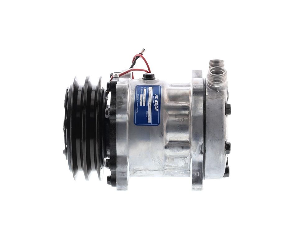 Compresor de AC 7H13 2A 12V 125MM TAPA JD/JE/FC AM 7312 4456-0