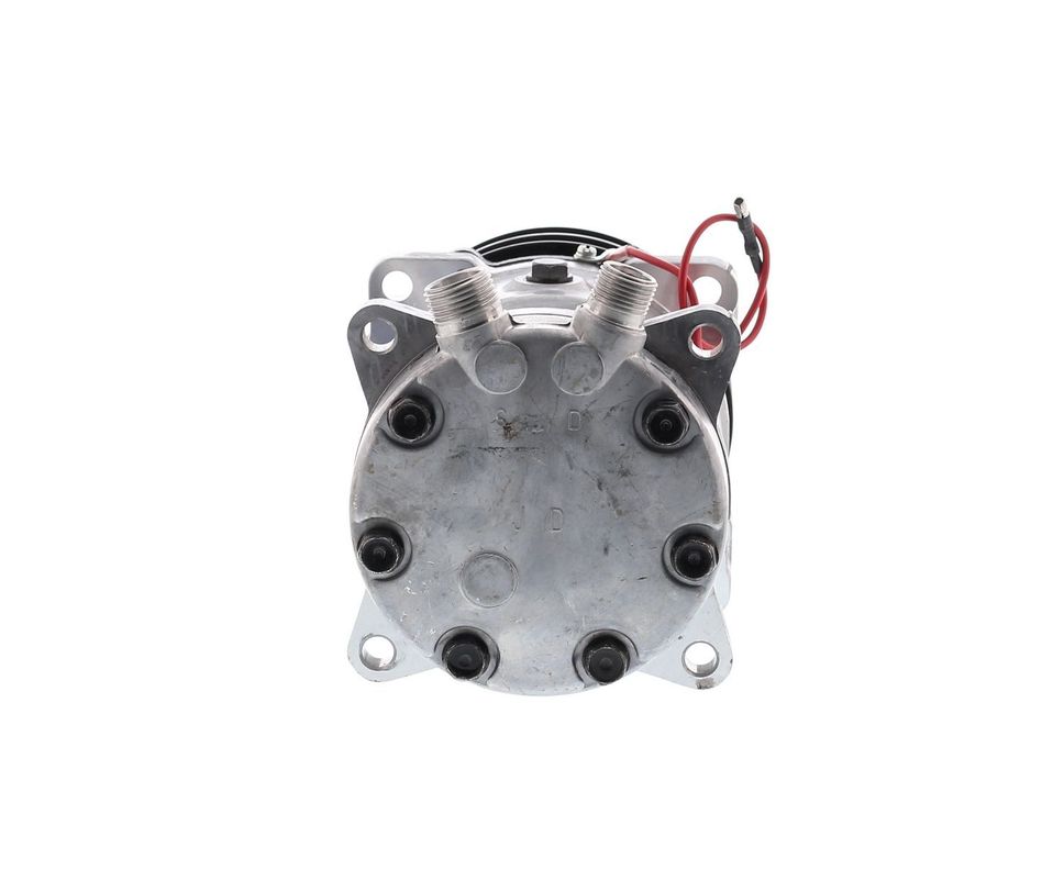Compresor de AC 7H13 2A 12V 125MM TAPA JD/JE/FC AM 7312 4456-2