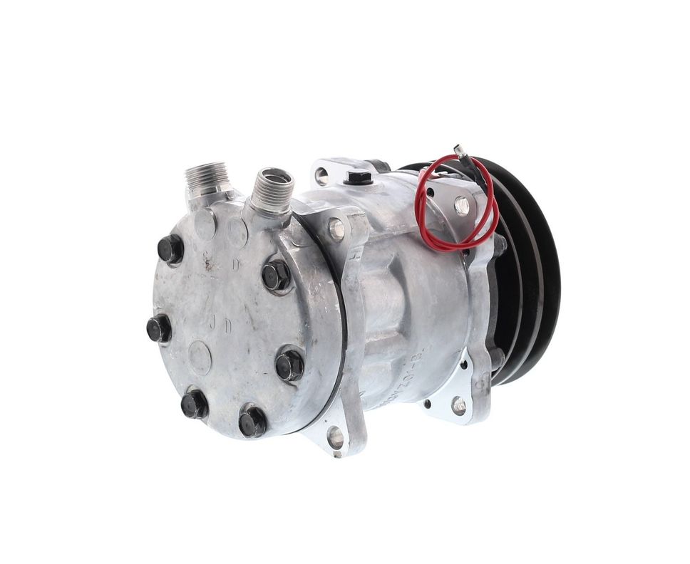 Compresor de AC 7H13 2A 12V 125MM TAPA JD/JE/FC AM 7312 4456-3