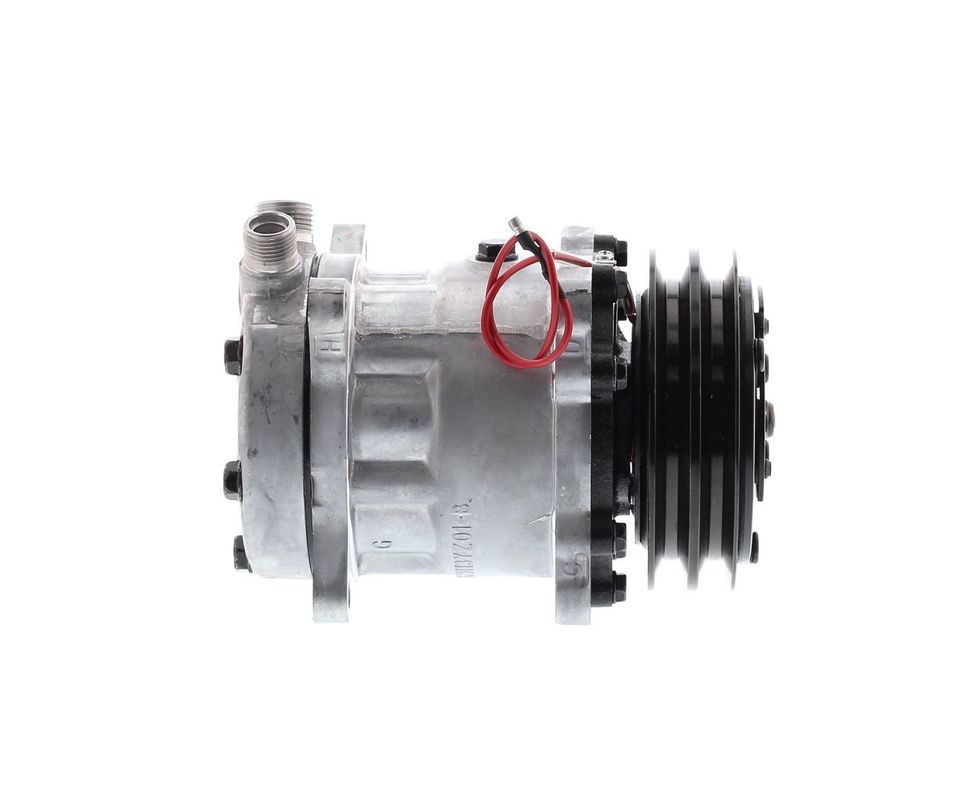 Compresor de AC 7H13 2A 12V 125MM TAPA JD/JE/FC AM 7312 4456-4