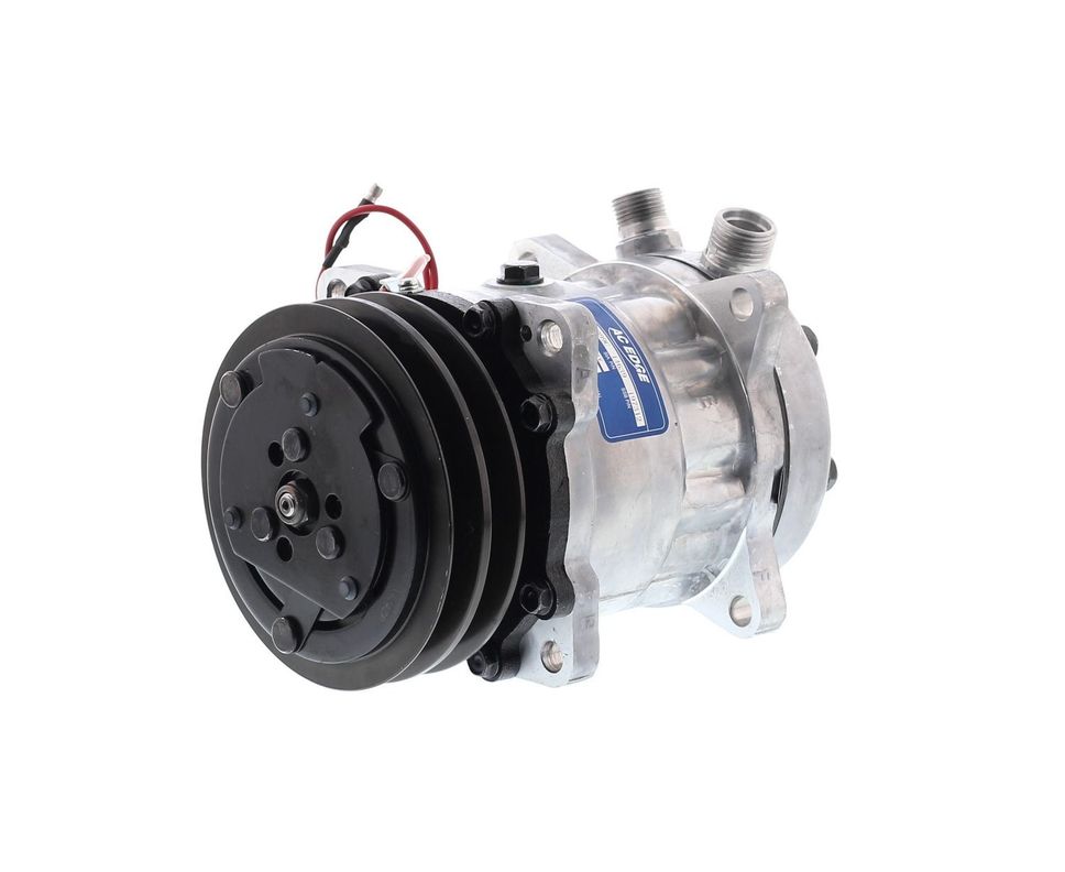 Compresor de AC 7H13 2A 12V 125MM TAPA JD/JE/FC AM 7312 4456-7