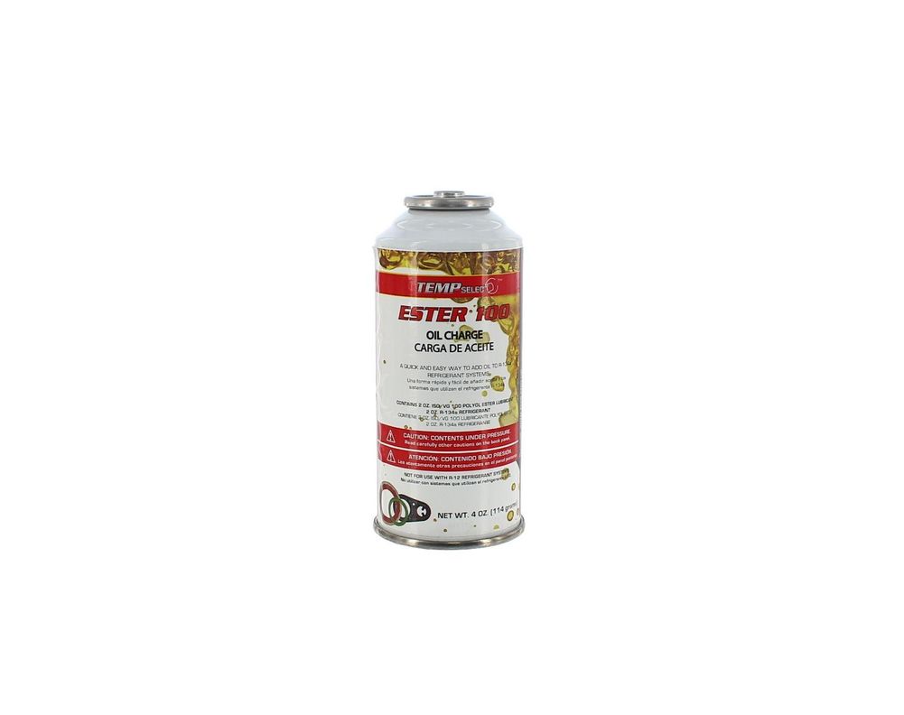 Carga Aceite Ester 100 + Refrigerante R134 4oz Aerosol-0