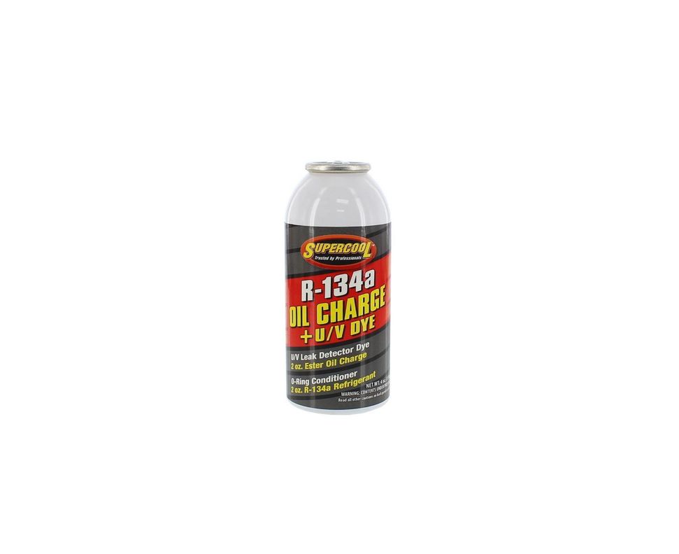 Carga Aceite Ester con tinte UV detector de fuga R134A 4OZ