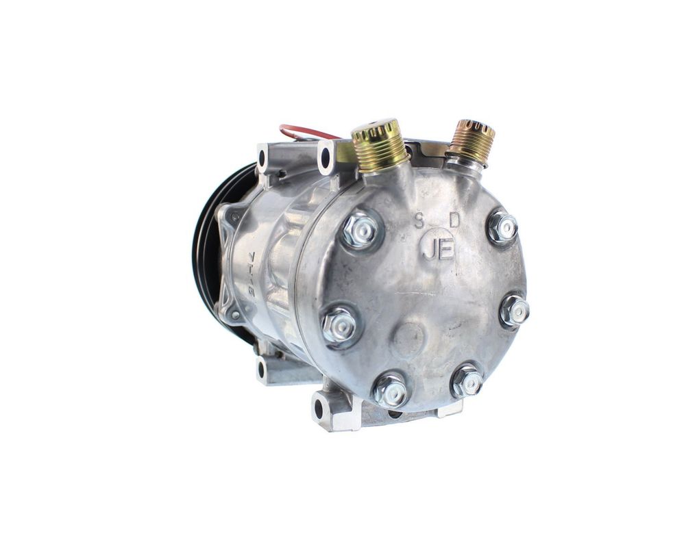 Compresor de AC 7H15 2A 12V 132MM Tapa JD (AM) 4626-1