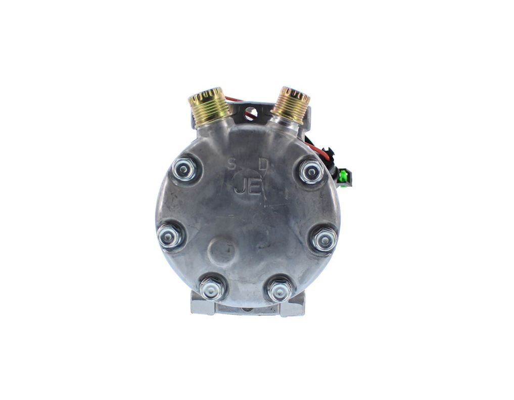 Compresor de AC 7H15 2A 12V 132MM Tapa JD (AM) 4626-2