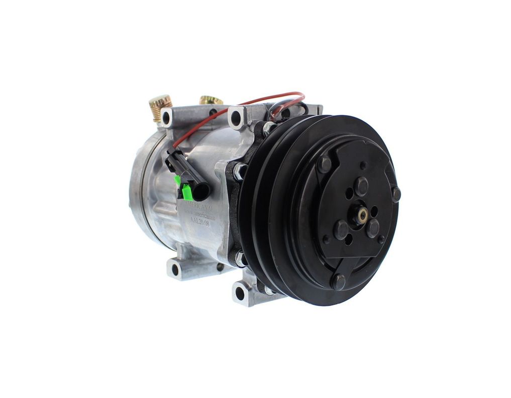 Compresor de AC 7H15 2A 12V 132MM Tapa JD (AM) 4626-5