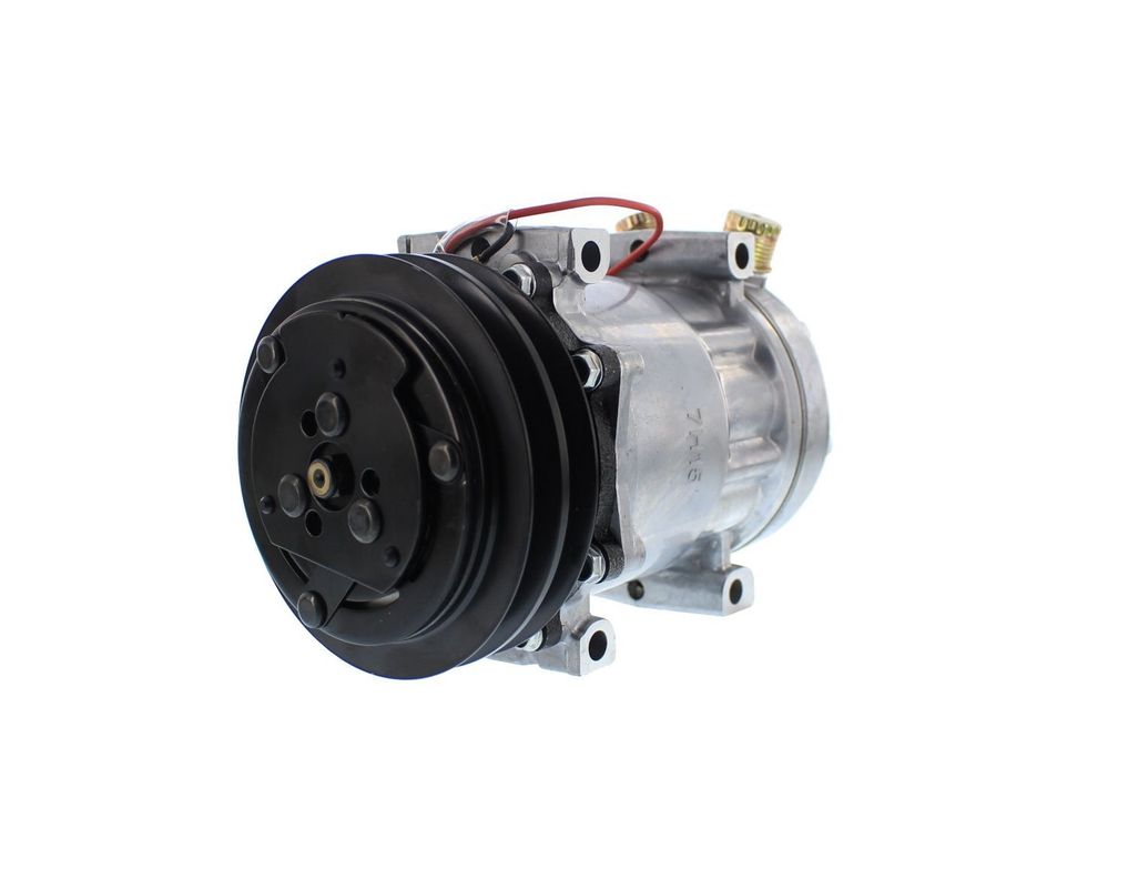 Compresor de AC 7H15 2A 12V 132MM Tapa JD (AM) 4626-7