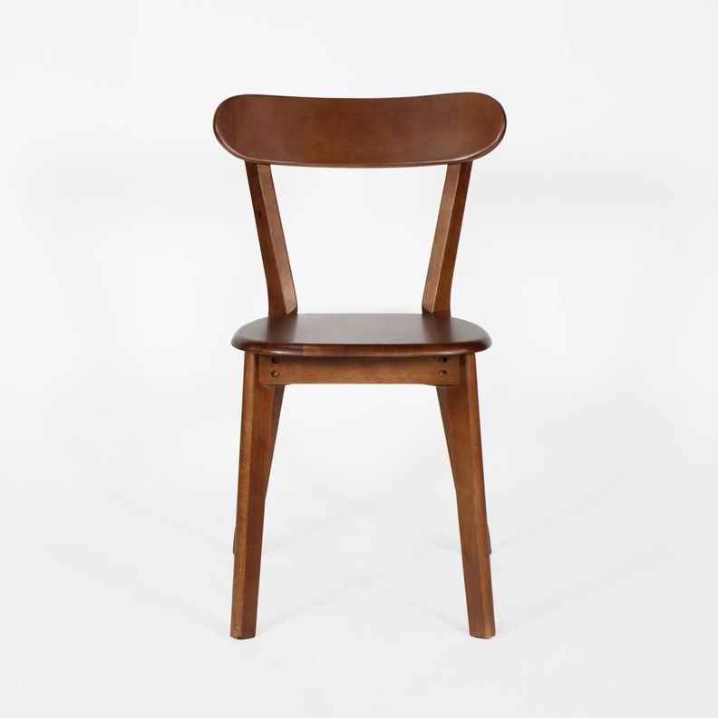 Silla de madera Shubert madera respaldo curvo-1
