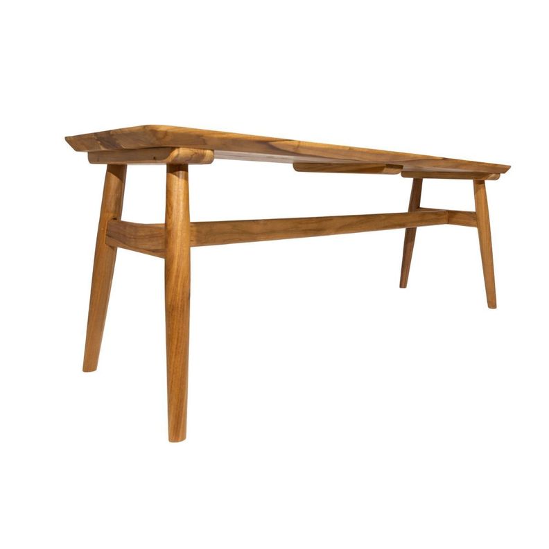 Banqueta HELSINKI madera teca 90 x 40 x 46 m-2