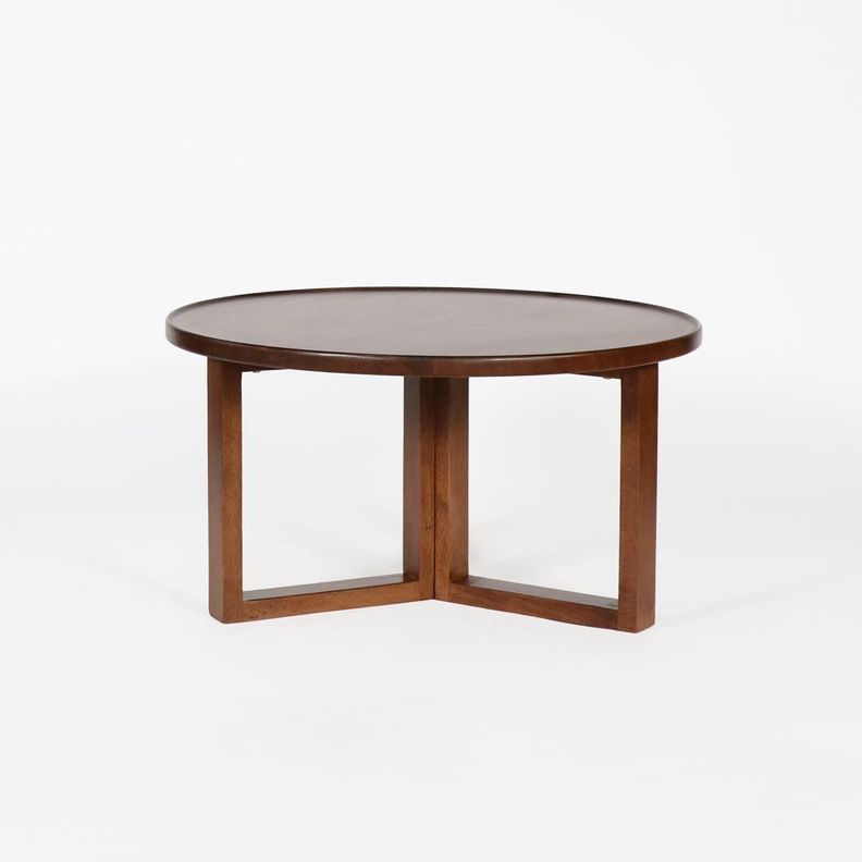 Mesa de centro Rodin madera de caucho 69 x 37 cm-0
