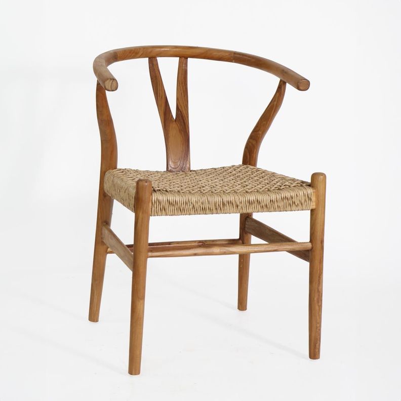Silla WISHBONE plus madera fibra color natural-0