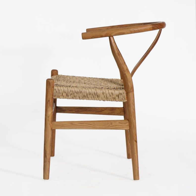 Silla WISHBONE plus madera fibra color natural-4