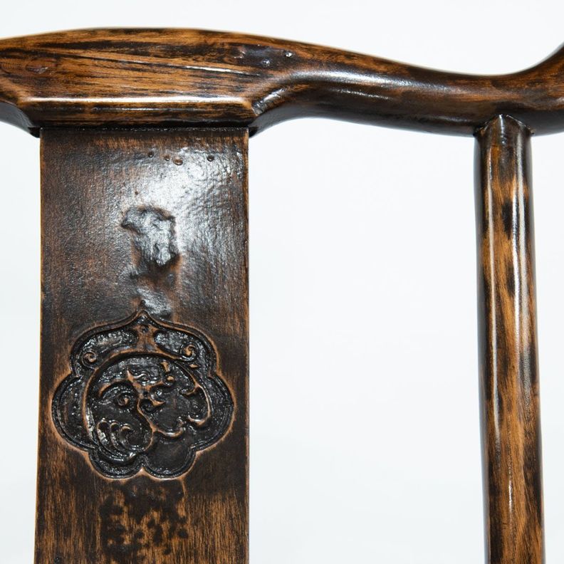 Silla dinastía de madera de olmo-3