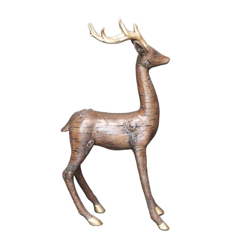 ADORNO VENADO BAMBI PARADO POLIRESINA CONAC 24,5 x 11,5 x 46,5 CM