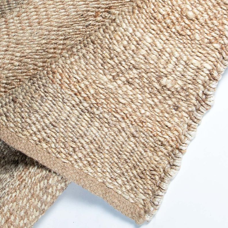 Alfombra Diamante Yute natural 250 x 350 cm-0