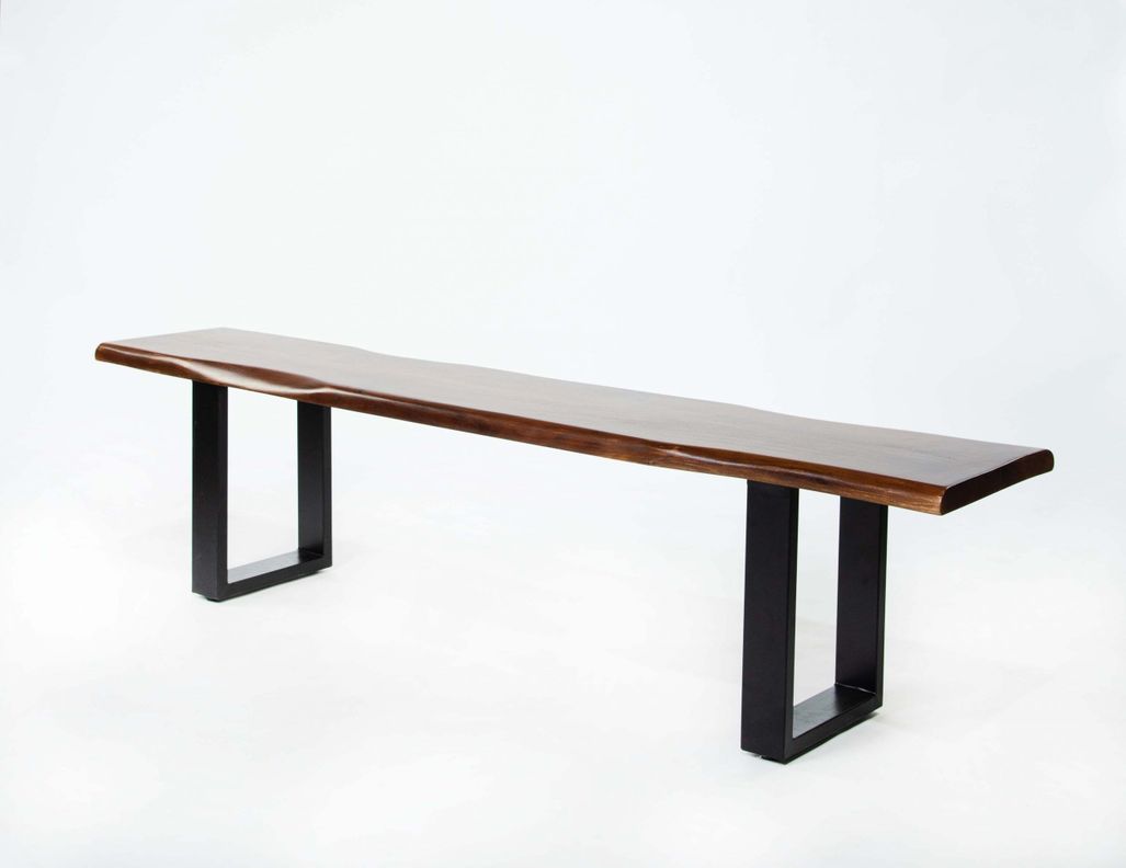 Banca Acacia Live Edge 180 x 35 cms.-0