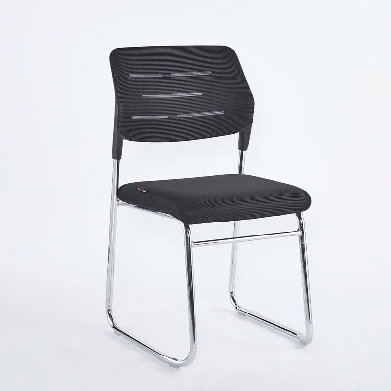 Silla de Oficina Atelier nylon mesh y acero cromado-0