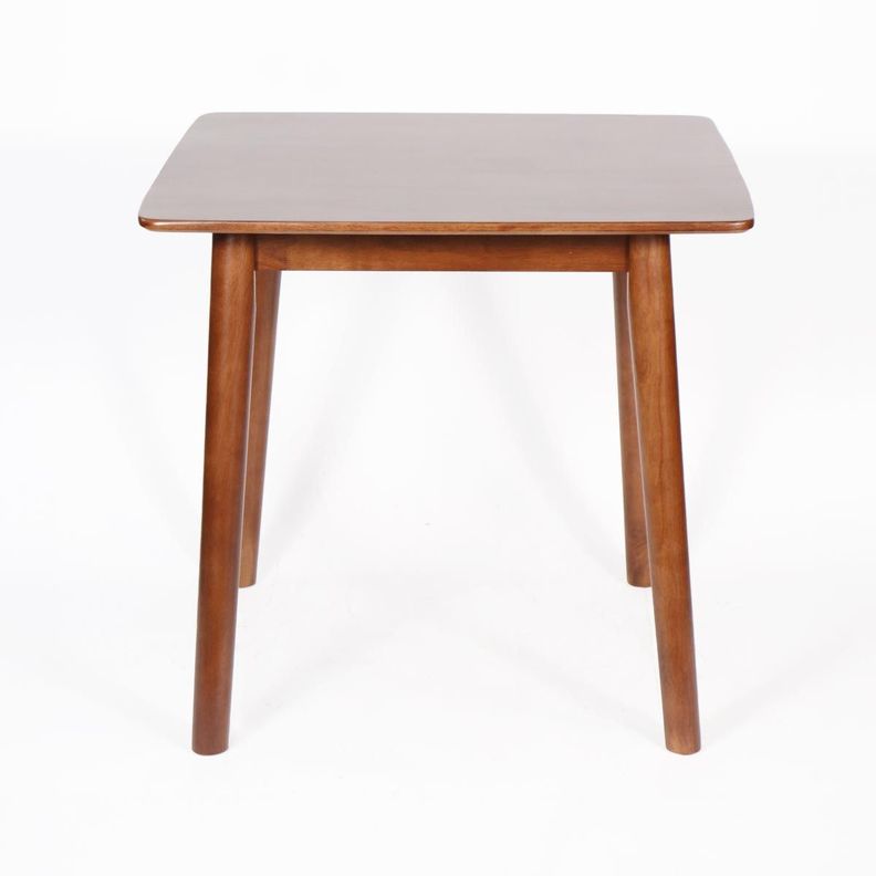 Mesa Preston madera de caucho 80 x 80 x 74 cm-0