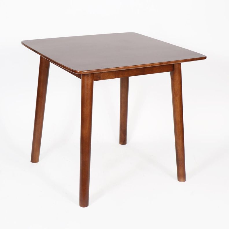 Mesa Preston madera de caucho 80 x 80 x 74 cm-1