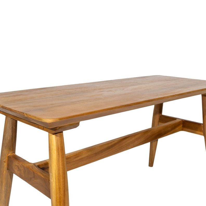Banqueta HELSINKI madera teca 120 x 40 x 46cm M-1