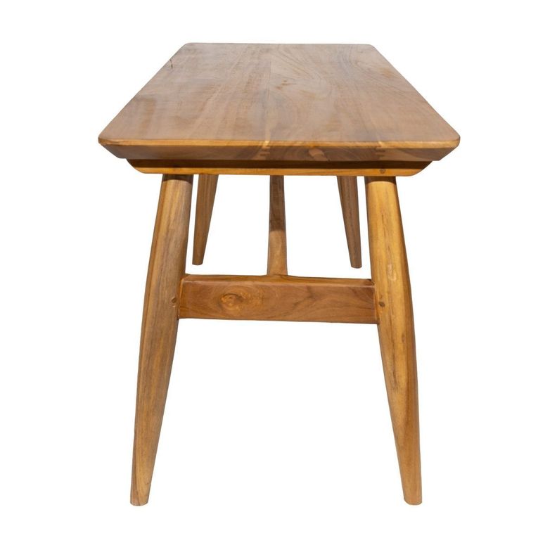 Banqueta HELSINKI madera teca 120 x 40 x 46cm M-3
