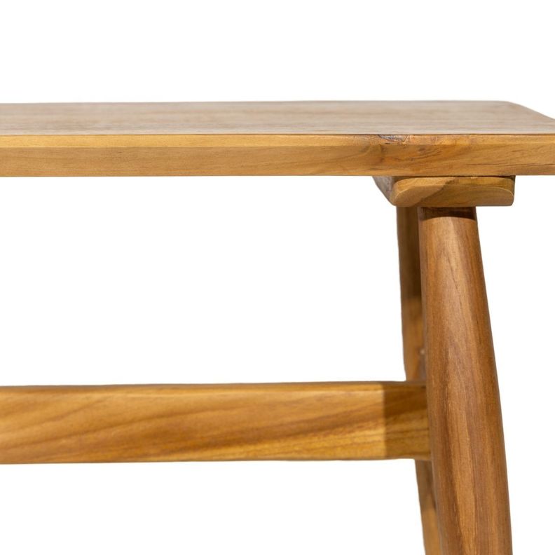 Banqueta HELSINKI madera teca 120 x 40 x 46cm M-4