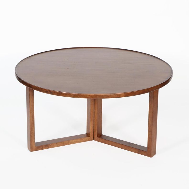 Mesa de centro Moore madera de caucho 85 x 42 cm-1