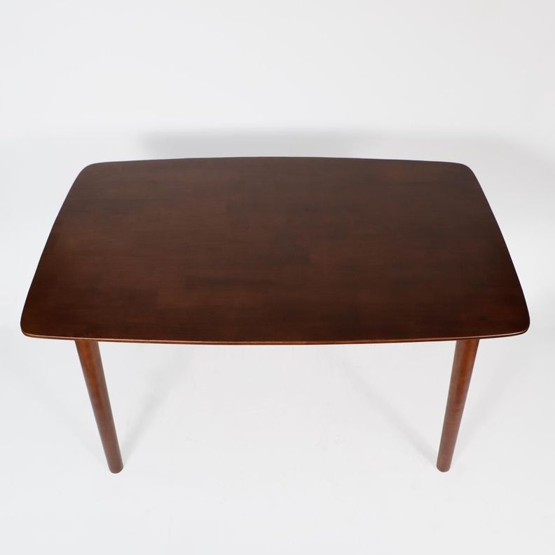 Mesa de comedor Strauss madera de caucho 160 x 90 cm-1