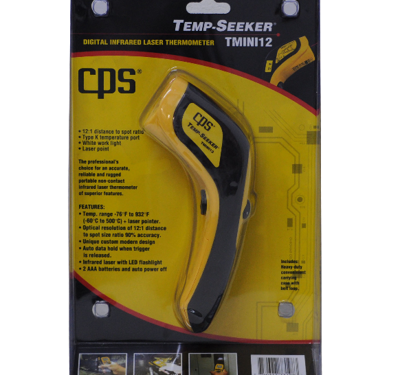 CPS Termómetro Láser Infrarrojo T MINI 12-1