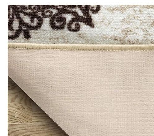 Alfodia Alfombra de Pasillo Blanco 70 cm x 5 metros con Goma Sin Overlock-5