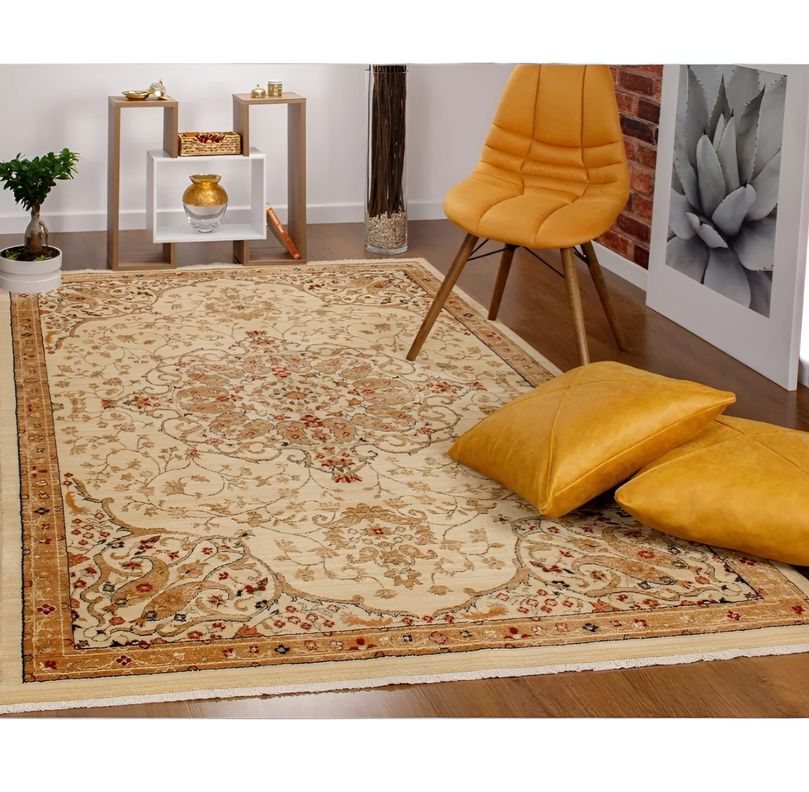 Alfombra Premium Oriental Wave 120x180 cm Azul ALFODIA-1