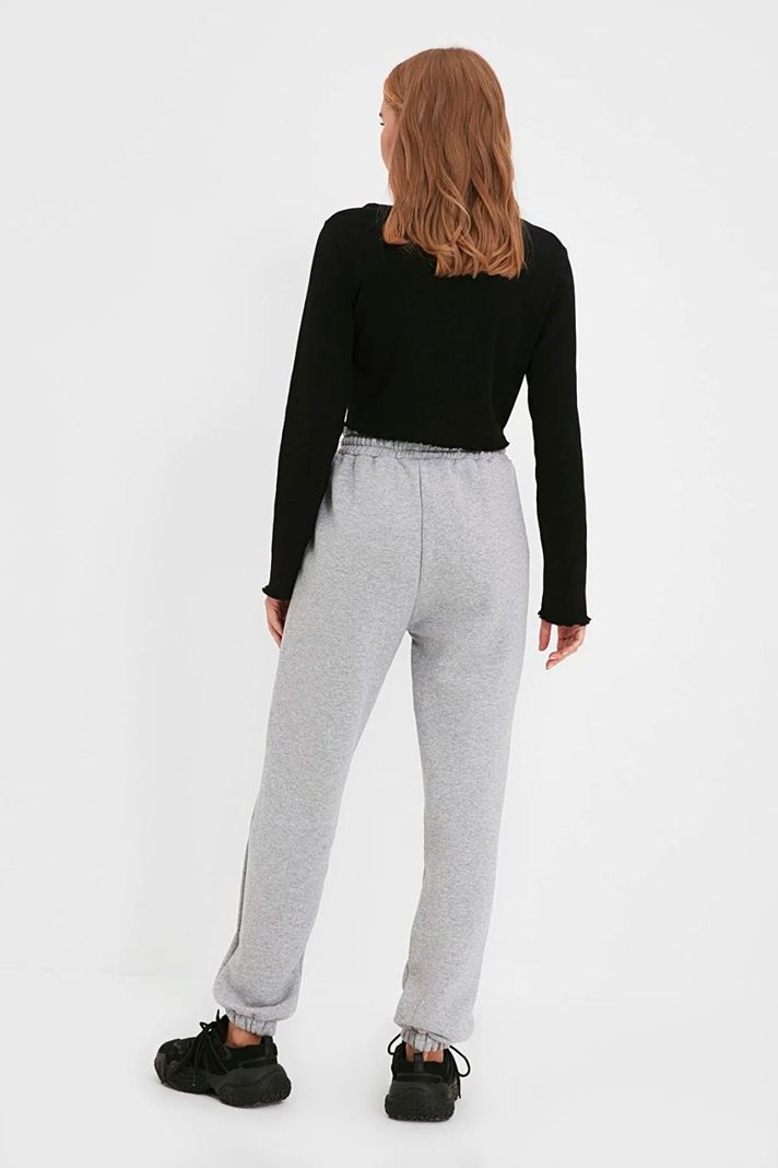 Pantalon Buso Mujer Deportivo Gris Sarah&Ella-2