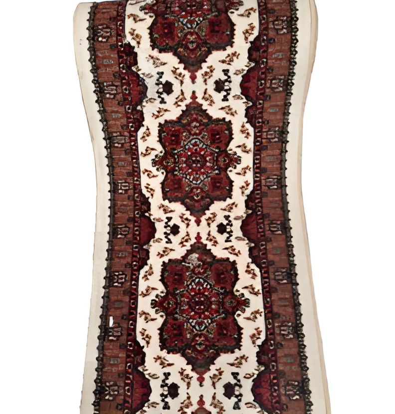 Alfombra Pasillo Beige 70 cm x 5 metros con Goma Sin Overlock-0