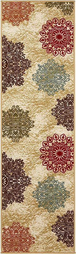 Alfombra de Pasillo Beige 70 cm x 5 metros con Goma Sin Overlock-0