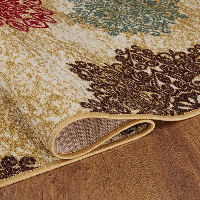 Alfombra de Pasillo Beige 70 cm x 5 metros con Goma Sin Overlock-3