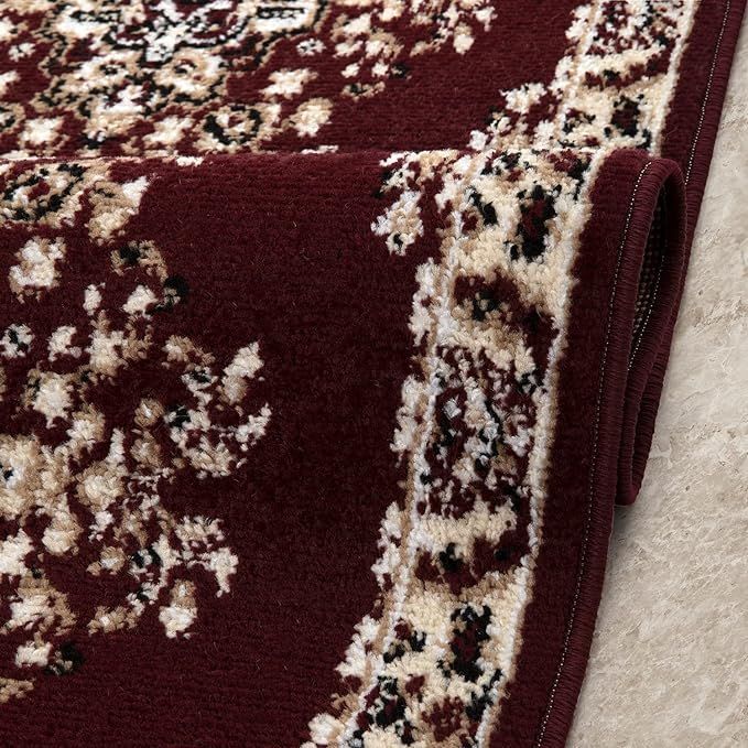 ALFODIA ALFOMBRA PASILLO ROJO 70 x 230 CM -2